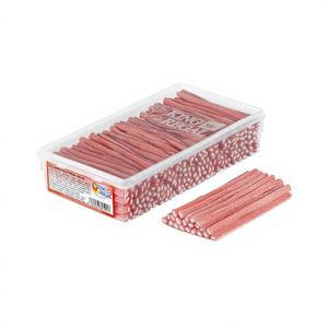KING REGAL 200 unités de bonbons mous fourrés à la fraise épicée pour les enfants de 8 à 13 ans, origine Espagne - Product Image 1