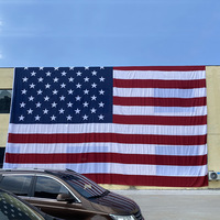 Amerikan Bayrağı 3x5 FT ABD Bayrağı 4 Temmuz Anma Bağımsızlık Günü Özgürlük Bayrağı Çift Dikişli Metal Halkalı