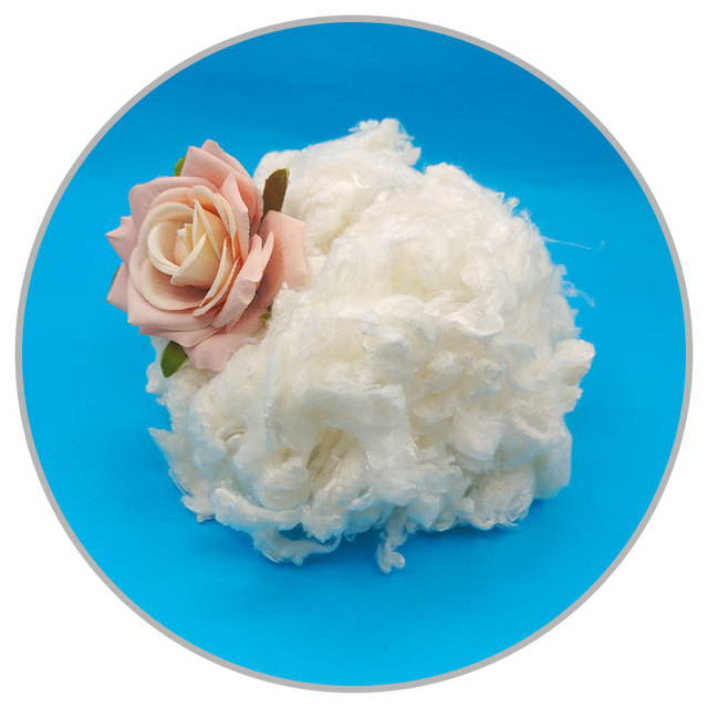 Factory Cellulose Fiber Green Fibre Natural Raw Bamboo Fiber for Filling
