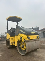 Rouleau compresseur vibrant à tambour unique d'occasion parfait Bomag BW138AC 5 tonnes pour asphalte, vente chaude, mini-rouleau combiné Bomag d'occasion