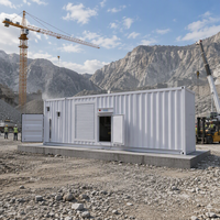 Générateur diesel conteneurisé de 500 kW pour l'alimentation du réseau / Générateur diesel robuste de type conteneur de 625 kVA pour l'alimentation industrielle