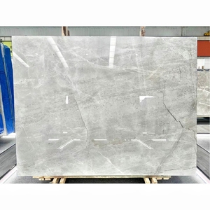 Dalles de marbre gris château de luxe polies pour escaliers intérieurs, revêtements muraux, carrelage mural extérieur, usage hôtelier et en villas - Product Image 1