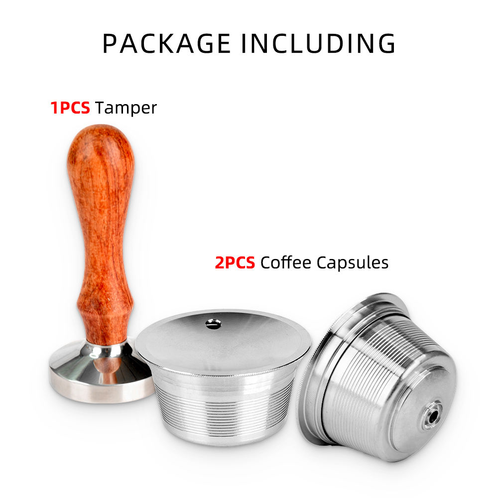 สีเงิน (แคปซูลกาแฟ 2 ชิ้น, แทมเปอร์ 1 ชิ้น)