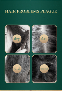 แชมพูสมุนไพรกำจัดรังแคและควบคุมความมันส่วนประกอบของพืชแชมพู Multiflorum บำรุงเส้นผม - Product Image 4