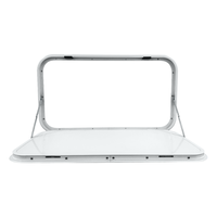 Table murale pliable robuste en alliage d'aluminium pour camping-car, caravane, remorque 800*450mm
