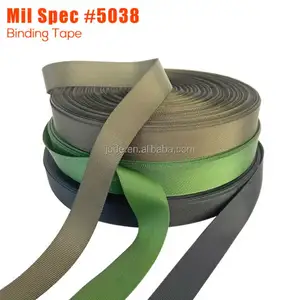 Jude Webbing Nylon Webband Parachute Hoge Sterkte Bias Riem Vouw Mil-W-5038 Mil-PRF-5038 Mil Spec Tape