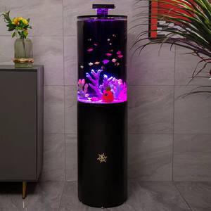 Premium luxe <span class=keywords><strong>aquarium</strong></span> van acryl & kunststof, achthoekig, 50 liter, met afstandsbediening voor thuis. - Product Image 6