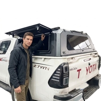 Auvent de camion en aluminium imperméable 4x4, toit de camionnette, coque de camping-car pour Toyota Hilux Isuzu Dmax Chevrolet 1500 Mitsubishi L200