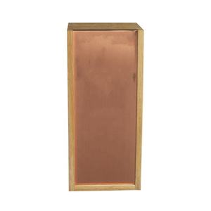 Caja de Almacenamiento de Madera Hecha a Mano con Tapa Deslizante de Cobre, Rectangular, de Madera Contrachapada, Grabada con Láser, Caja de Regalo Artesanal - Product Image 2
