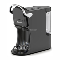 Machine à café multi-capsules 1450W, réservoir transparent 0,6L, clavier en silicone, expresso, lungo, tasse, débitmètre en option, fonction boissons froides