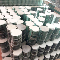 Chine artisanat rond petit mini miroirs en aluminium ultra minces pièces de différentes tailles pour robe
