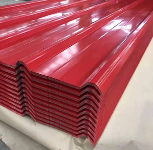 Tôle de Toiture Métallique Ondulée Personnalisée en Acier PPGI à Prix Abordable, Laminée à Chaud, Prépeinte, en Acier Galvanisé et Zinc - Product Image 2