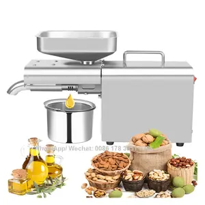 Small Home Kitchen Used Mini Olive Coconut Peanut Sunflower Seeds Oil Press/ Oil Extractor Presser