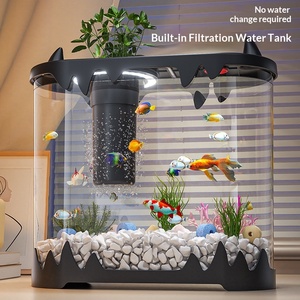 Akuarium Ikan Ramah Lingkungan dari Plastik Asli - 15L 4 Pilihan Warna Set Lengkap Deluxe - Product Image 3
