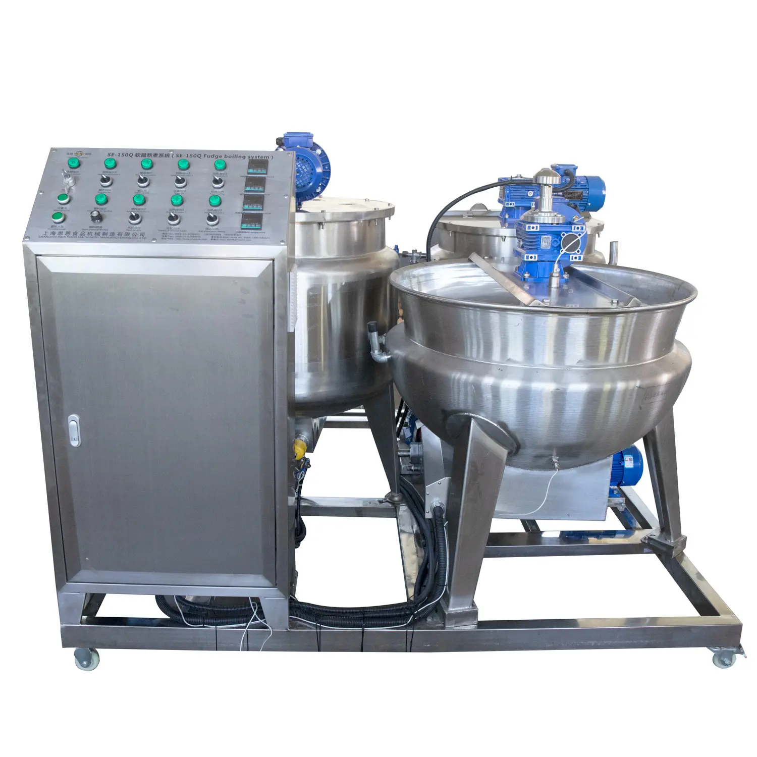 Manufacture Fully Automatic Multifunctional Jelly Soft Candy Gummy Bear Bonbon Making Machine