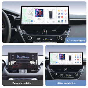MEKEDE DUDU7 A7870 Écran radio Android, système multimédia de voiture, Car-play, navigation GPS automatique pour TOYOTA Corolla 12,3 pouces de <span class=keywords><strong>2019</strong></span> à aujourd'hui - Product Image 3