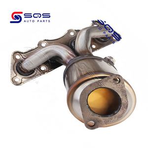 Sqs ท่อร่วมไอเสียคุณภาพสูงสำหรับ11-17 Hyundai Accent 12-17 Veloster 12-16โซล2012-2017ริโอ1.6L เครื่องฟอกไอเสีย - Product Image 3