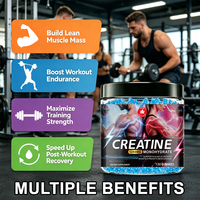 Gummies de Créatine Monohydrate en Gros 1250mg pour la Croissance Musculaire, Énergie Pré-Entraînement, Supplément Masticable, OEM ODM Marque Privée