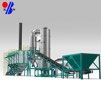 Procédé industriel de poudre de manioc avec machine de séchage de manioc Séchoir flash pour la farine de manioc