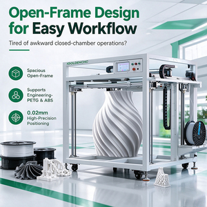 Imprimante 3D surdimensionnée haute performance pour la fabrication de grandes pièces d'ingénierie et de prototypes - Product Image 2