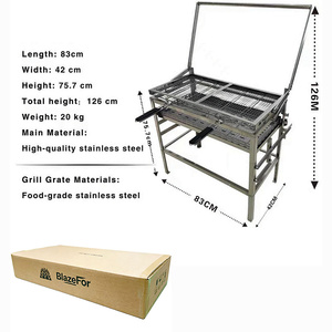 Parilla <strong>Argentinian</strong> Bbq <strong>Grill</strong> Charcoal Bbq <strong>Grills</strong> Outdoor Stainsteel Bbq <strong>Grill</strong> - Product Image 4