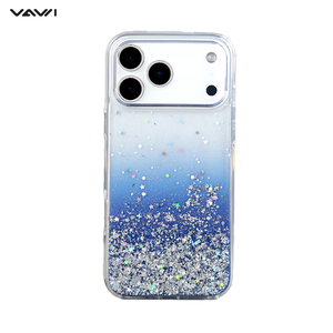 Funda para Teléfono Móvil VAWI B162 Starlight Sparkling Pink, Funda Radiante y Bonita para iPhone 14 15 16 17 Pro Max Coque Telephone - Product Image 1