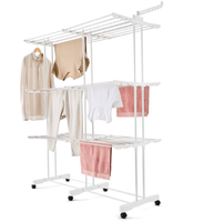 Séchoir à linge pliable pour balcon 40M Séchoir à linge rétractable pour extérieur Séchoir à linge pliable extensible