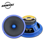 Haut-parleur midi avec cadre en acier, nouveau modèle 6.5, 8, 10 ou 12 pouces, appareil professionnel de qualité supérieure, caisson de basses