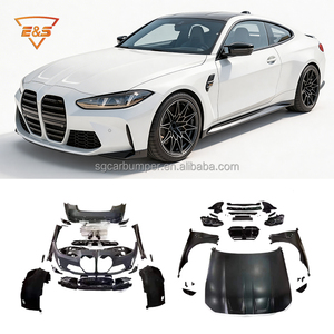 Kit de carrosserie large 1-1 pour conversion G80 & G82, pour Série 3 F30 F32, pare-chocs PP, facelift M3 M4, pièces auto haute performance - Product Image 5