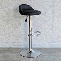 Tabourets de bar modernes en gros NOUVEAU Design européen Tabourets de bar à pieds métalliques Tabourets de bar en cuir Chaises de bar
