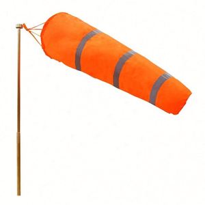Drapeaux indicateurs de direction en tissu Oxford réfléchissant orange de haute qualité pour l'extérieur, pour la sécurité et la protection - Product Image 1