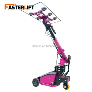Équipement Fasterlift, chariot à vide électrique pour le levage de verre, machine de pose de carreaux de marbre avec conception télescopique, pour vitriers - Product Image 6