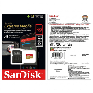 Carte mémoire <span class=keywords><strong>SD</strong></span> TF haute vitesse classe 10 256 Go 32 Go 64 Go 128 Go 256 Go 512 Go 1 To 2 To ADAPTATEUR - Product Image 4