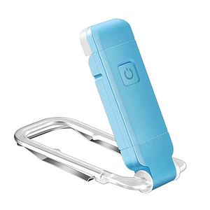 Custom Logo Eye Caring Usb Folding Blue Clip on Book Led Reader Night Lamp With <b>Dimmer</b> Clip for Reading at Night Kids in Bed - Product Image 3
