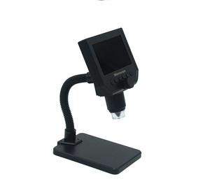 <span class=keywords><strong>Microscope</strong></span> <span class=keywords><strong>binoculaire</strong></span> numérique avec écran 4,3 pouces, grossissement 1-600X, 100-250V, 8 LED, lumière réglable, support flexible, modèle 600X-R - Product Image 5