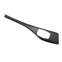 Véritable fibre de carbone pour BMW série 1/2 F20 F21 F22 F23 2012-2018 panneau de changement de vitesse bouton multimédia revêtement d'habillage accessoires intérieurs