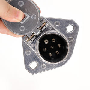 Enchufe de remolque 24V 7 Pin adaptador de enchufe de remolque conector eléctrico para caravana RV - Product Image 3