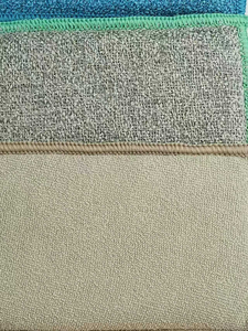 Éponge de nettoyage de cuisine carrée en polyester, écologique et de haute qualité, anti-rayures et résistante aux taches, tampon <span class=keywords><strong>à</strong></span> récurer la <span class=keywords><strong>vaisselle</strong></span> - Product Image 6