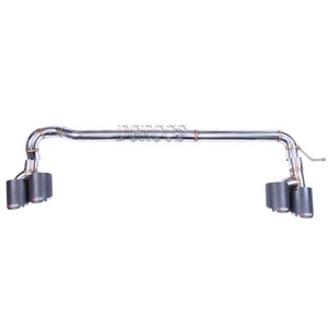 Accesorios Exteriores para Modificación de Tubo de Escape de Fibra de Carbono Scorpio de Doble Cara y Cuatro Salidas para A3 S3 Three Box - Product Image 3