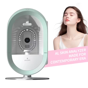 Digital 3D AI Intelligent Skin Analyzer Machine with Face Moisture & Oil Testing EU <b>Plug</b> Compatible - Product Image 1