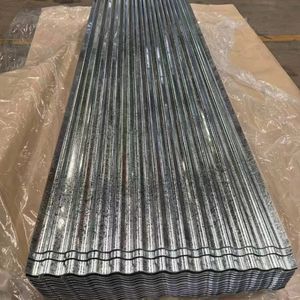 UAEの牛舎用0.3mm、0.5mm、0.8mm、1.2mm厚の安価なPPGI GI鋼板屋根材、鉄板屋根、GI波板金属 - Product Image 4