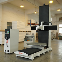 Máquina de Grabado de Espuma de Alta Precisión de 5 Ejes Rongchi, Equipo de Router CNC para Modelado de Yeso y Esculturas, Sustituto de Madera, Personalizable