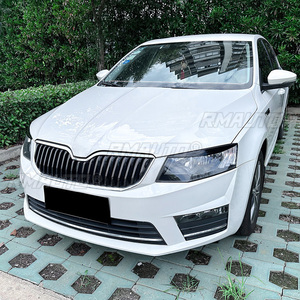ฝาครอบตกแต่งไฟหน้ารถยนต์ 2 ชิ้น สำหรับ Skoda Octavia MK3 2015-2017 สติ๊กเกอร์ติดไฟหน้ารถยนต์ - Product Image 5
