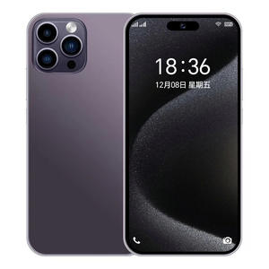 Venta al por Mayor de Teléfonos Inteligentes Usados de Alta Calidad, Modelo 14 Pro, Desbloqueados, 5G, Titanio Natural, Versión China, 6GB de RAM, Grado A+ Excelente - Product Image 1