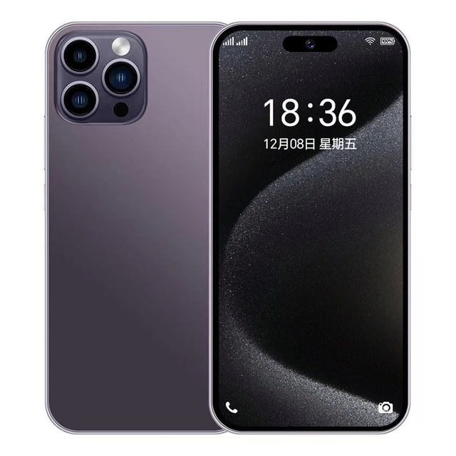 Bulk Hot Used High Quality Show 14 Pro Smartphone Unlocked 5G Natural Titanium CDMA China Version 6GB RAM A+Excellent Grade 6.1"
