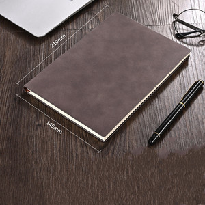 Khuyến mại <span class=keywords><strong>A5</strong></span> màu xanh lá cây mềm PU da Tạp Chí máy tính xách tay tùy chỉnh in logo 100 <span class=keywords><strong>sheets</strong></span> Loose-Leaf ràng buộc tiện dụng Sổ địa chỉ - Product Image 2