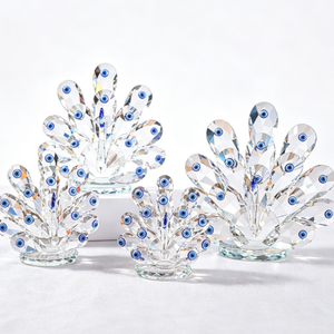 Nuevo Cristal de Pavo Real, Regalo para Ceremonia de Inauguración, Decoración para Sala de Estar, Artesanía en Cristal y Pieza Decorativa - Product Image 5