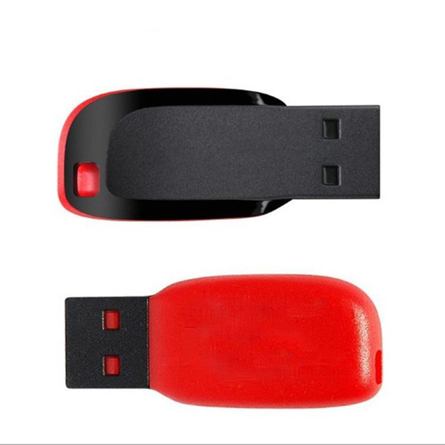 High-Speed 64GB USB  Flash Drive with Custom Logo Plastic USB Stick 3.0 Pendrive in 8GB 16GB 32GB 128GB Sizes