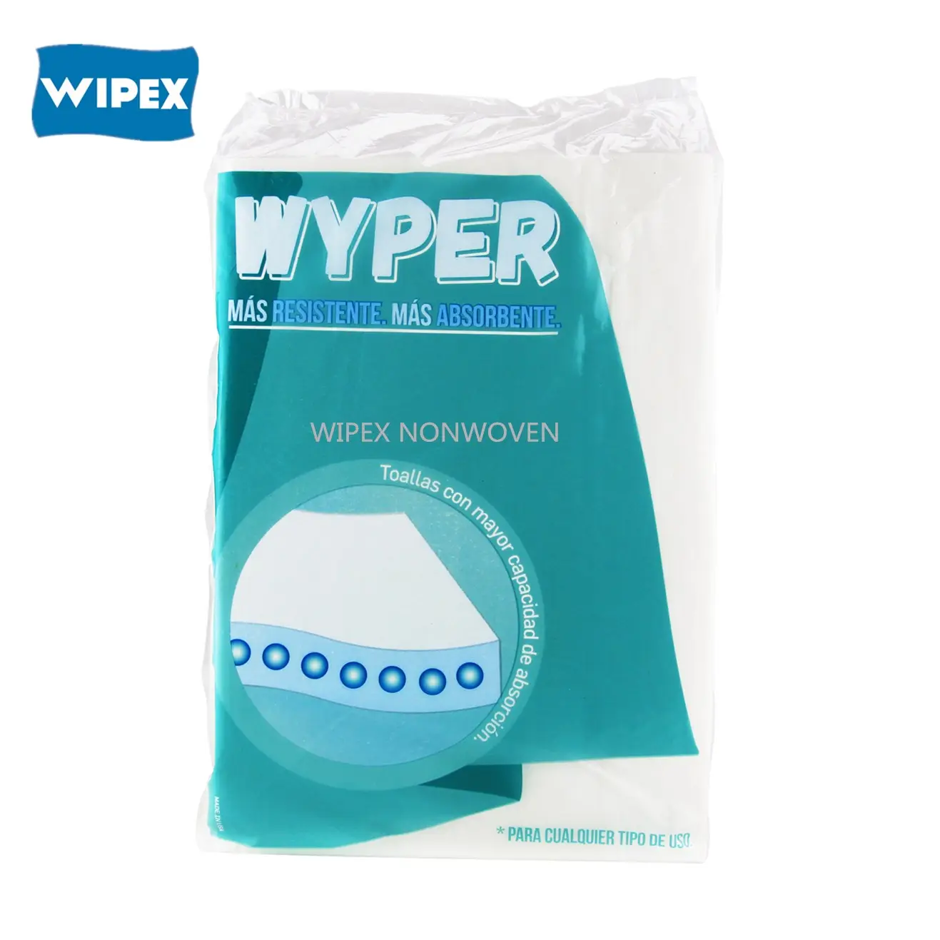 Alta calidad desechable cara toalla desechable de cabello de microfibra salón toalla suave y absorbente, toalla