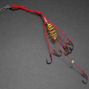 ตะขอเบ็ดตกปลาทะเลมีหนาม,ตะขอเกี่ยวระเบิดสปริงชุบทองคาร์บอนสูง - Product Image 3